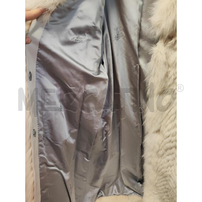 PELLICCIA CAPPOTTO VISONE BIANCO ARTIGIANALE | Mercatino dell'Usato Vinci - fraz. sovigliana 2