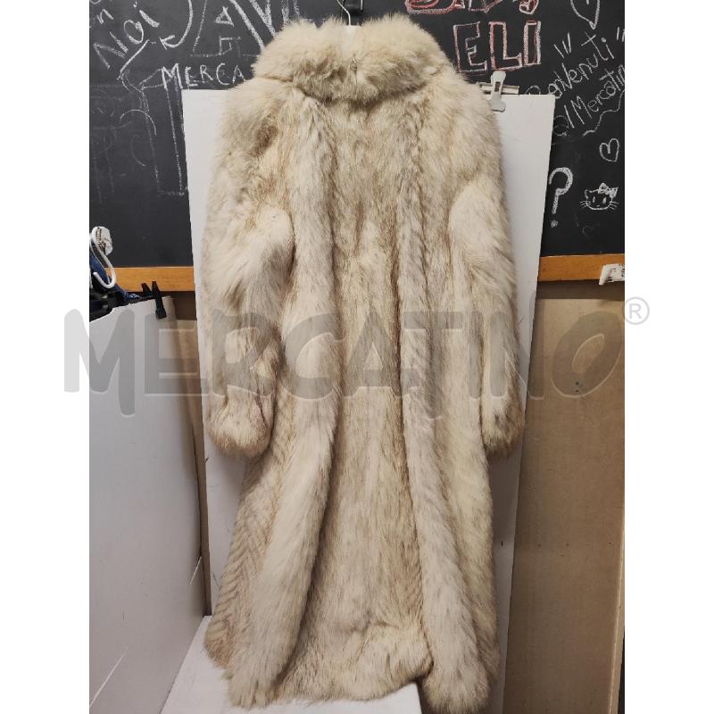 PELLICCIA CAPPOTTO VISONE BIANCO ARTIGIANALE | Mercatino dell'Usato Vinci - fraz. sovigliana 3