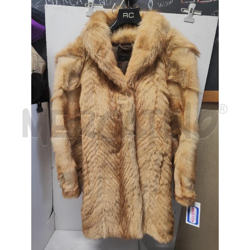 PELLICCIA ECHTER PELS CHIARA ARANCIO SENZA TAGLIA | Mercatino dell'Usato Vinci - fraz. sovigliana 1