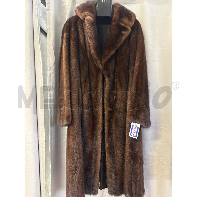 PELLICCIA # CAPPOTTO VISONE MARRONE RG ARTIGINALE SENZA TAGLIA | Mercatino dell'Usato Vinci - fraz. sovigliana 1