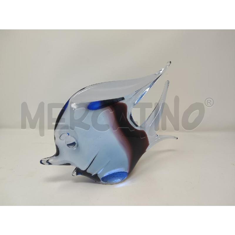 PESCE VETRO 26X17 BLU  | Mercatino dell'Usato Vinci - fraz. sovigliana 1