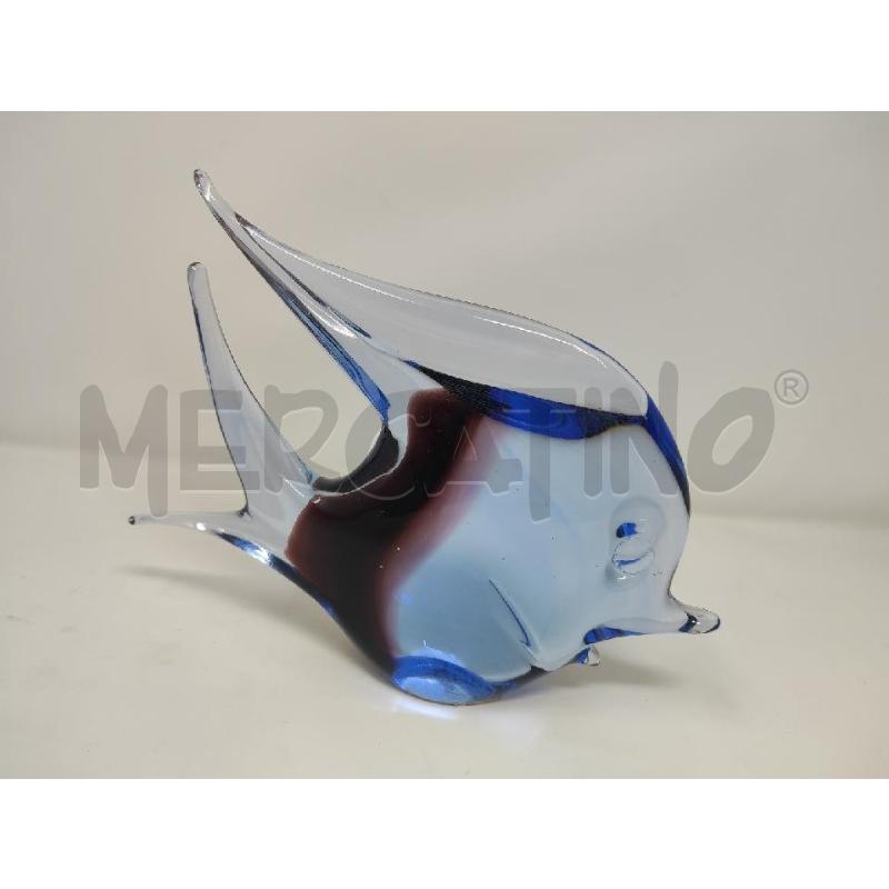 PESCE VETRO 26X17 BLU  | Mercatino dell'Usato Vinci - fraz. sovigliana 2