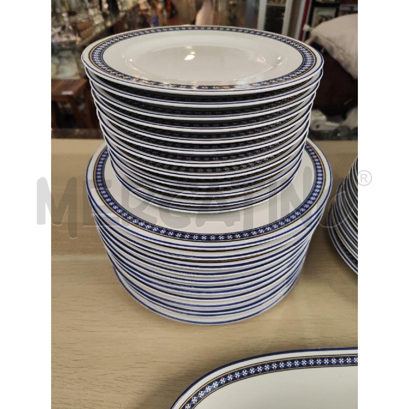 PIATTI PZ. 12+12+12 TOGNANA BORDO BLU | Mercatino dell'Usato Vinci - fraz. sovigliana 2