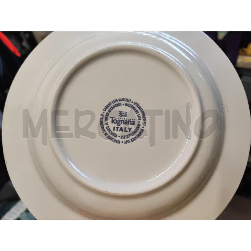PIATTI PZ. 12+12+12 TOGNANA BORDO BLU | Mercatino dell'Usato Vinci - fraz. sovigliana 4