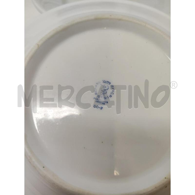 PIATTI PZ. 14 PIANI + 14 FONDI GINORI BIANCHI STEMMA BLU | Mercatino dell'Usato Vinci - fraz. sovigliana 5