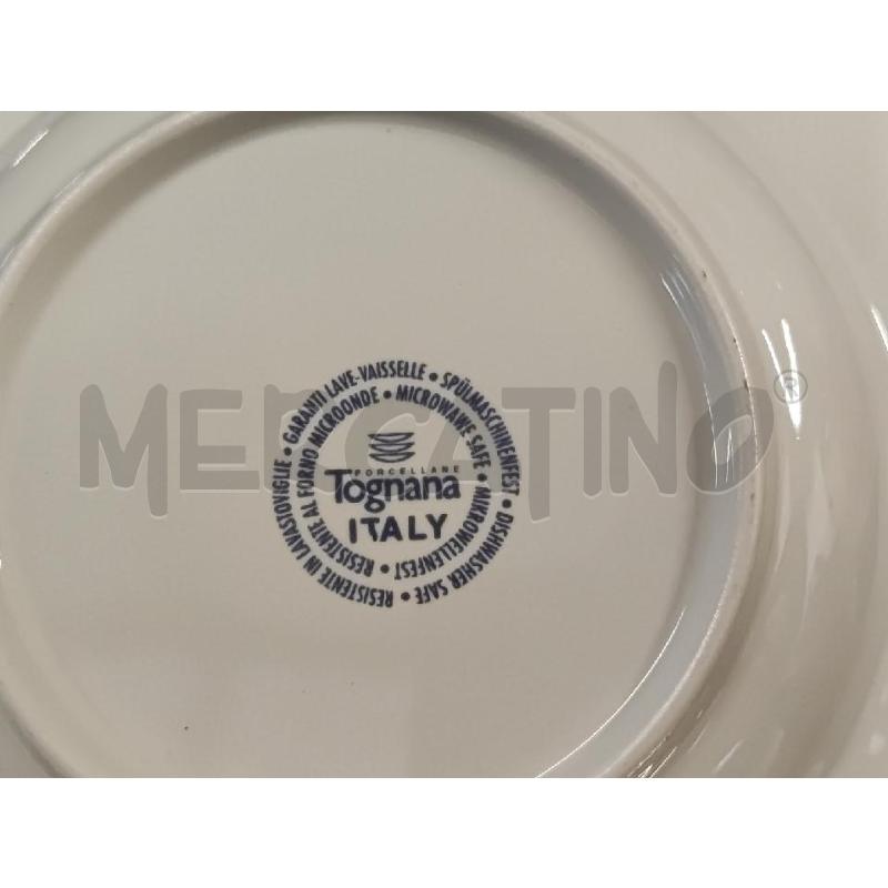 PIATTI PZ. 6+6 TOGNANA BORDO BLU | Mercatino dell'Usato Vinci - fraz. sovigliana 3