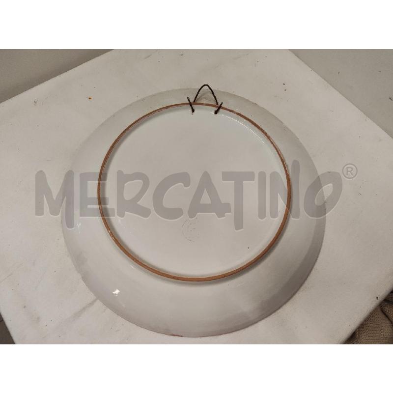 PIATTO CERAMICA CUPOLA FIRENZE ARANCIO  | Mercatino dell'Usato Vinci - fraz. sovigliana 3