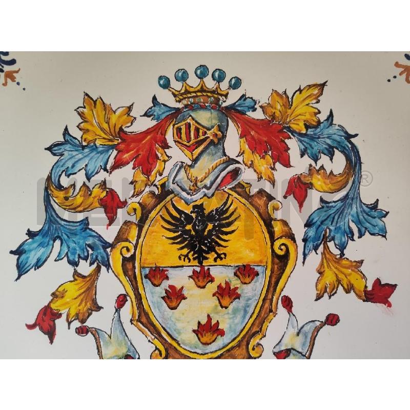 PIATTO CERAMICA STEMMA PAGNI 42CM | Mercatino dell'Usato Vinci - fraz. sovigliana 2