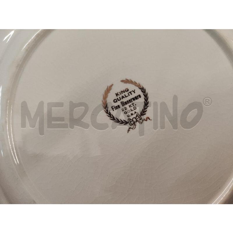 PIATTO +8 CIOTOLE + 8 CIOTOLINE KING QUALITY USA | Mercatino dell'Usato Vinci - fraz. sovigliana 4