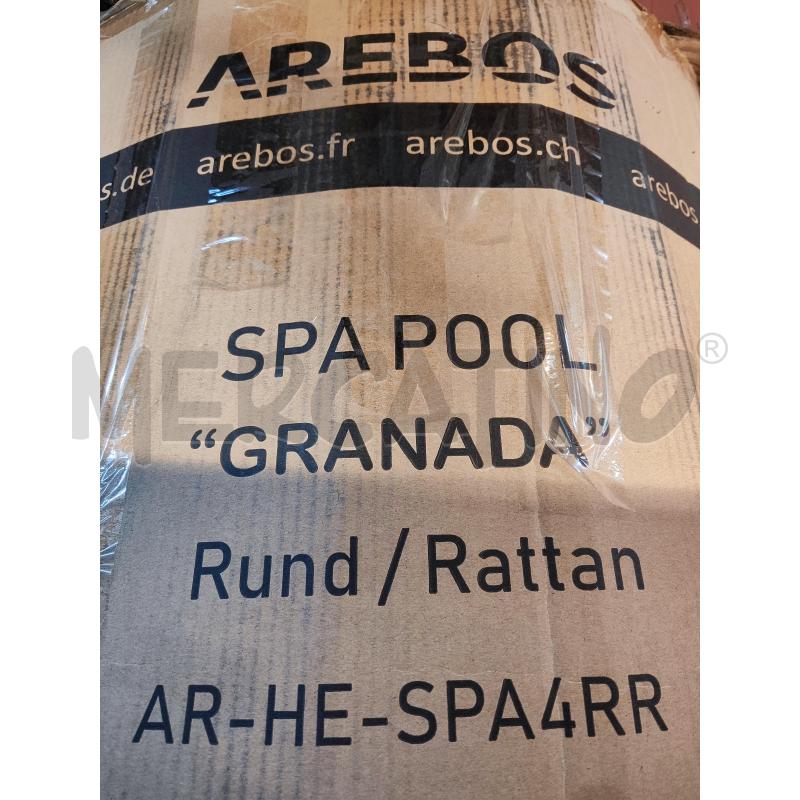 PISCINA IDROMASSAGGIO AREBOS TONDA 180X65 | Mercatino dell'Usato Vinci - fraz. sovigliana 3