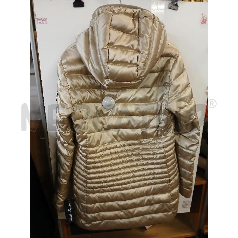 PIUMINO DONNA CIESSE PIUMINI DORATO DOUBLE FACE CAPPUCCIO TG.46 | Mercatino dell'Usato Vinci - fraz. sovigliana 2