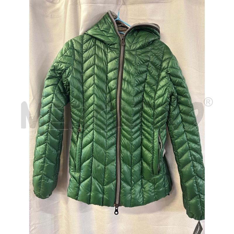 PIUMINO DONNA DUVETICA VERDE TG.42 CAPPUCCIO | Mercatino dell'Usato Vinci - fraz. sovigliana 1