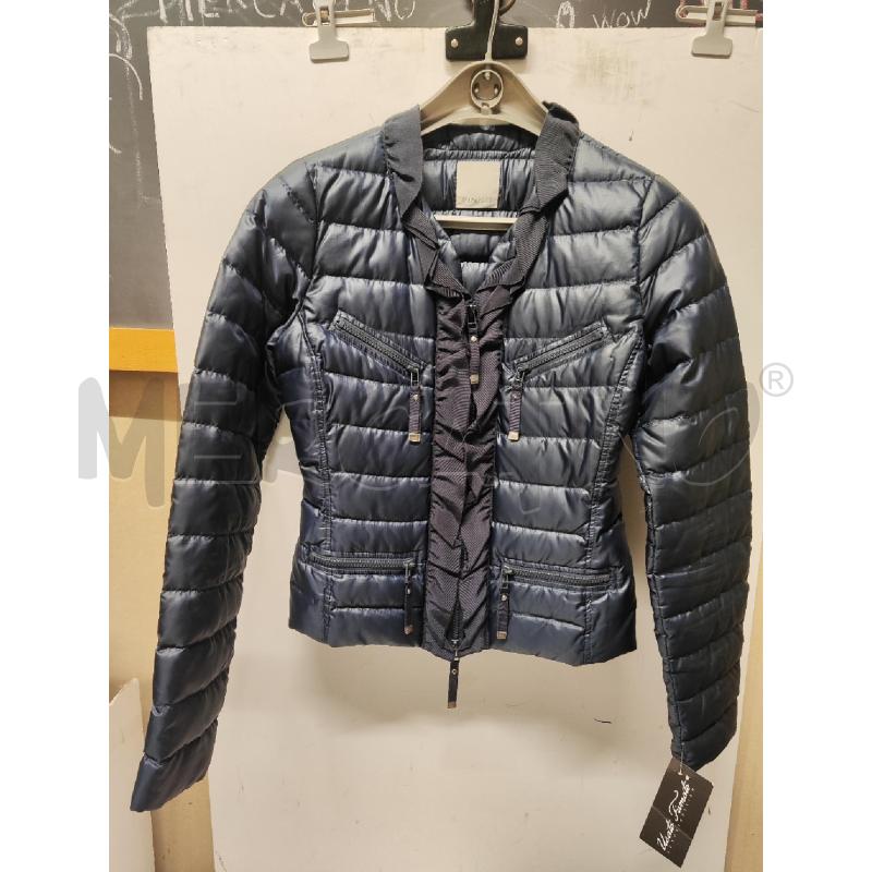PIUMINO DONNA PINKO BLU TG.42 BORDO GALETTA  | Mercatino dell'Usato Vinci - fraz. sovigliana 1