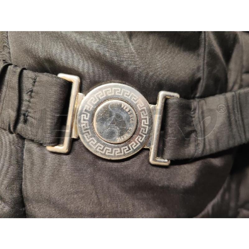 PIUMINO DONNA VERSACE NERO CON CINTURA TG.44 | Mercatino dell'Usato Vinci - fraz. sovigliana 3