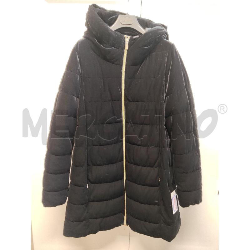 PIUMINO DONNA # GEOX VELLUTO LISCIO NERO CAPPUCCIO TG.50 ZIP | Mercatino dell'Usato Vinci - fraz. sovigliana 1