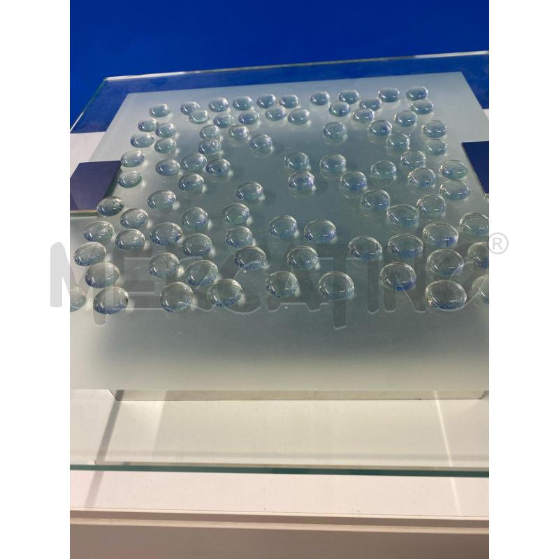 PLAFONIERA AURELIANO TOSO GOCCIOLA ANGOLINO CON PICCOLA SBECCATURA + LAMPADINE LED NUOVE  | Mercatino dell'Usato Vinci - fraz. sovigliana 2