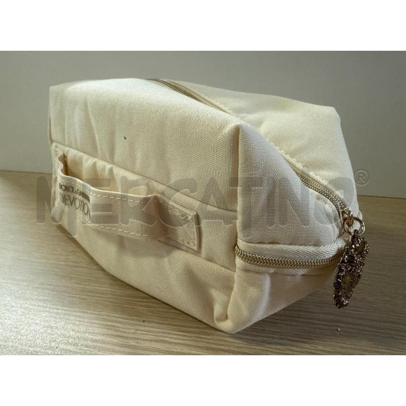 POCHETTE DOLCE & GABBANA DEVOTION TESSUTO CREMA | Mercatino dell'Usato Vinci - fraz. sovigliana 1