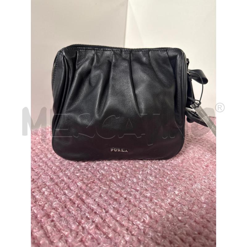 POCHETTE FURLA PELLE NERA  | Mercatino dell'Usato Vinci - fraz. sovigliana 1
