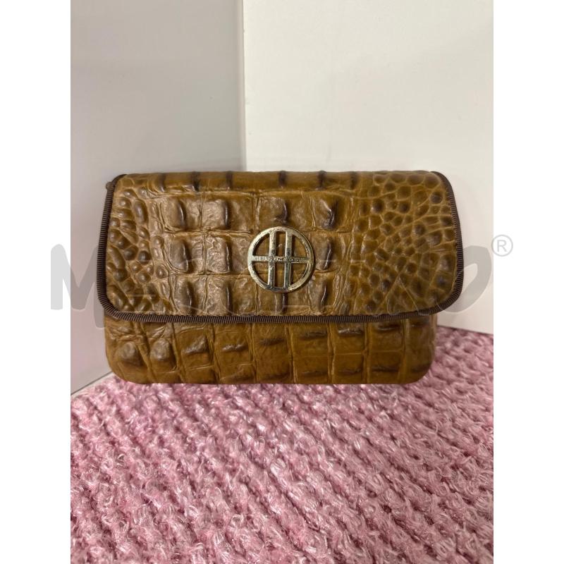 POCHETTE HUGO BOSS COCCIDRILLO BEIGE | Mercatino dell'Usato Vinci - fraz. sovigliana 1