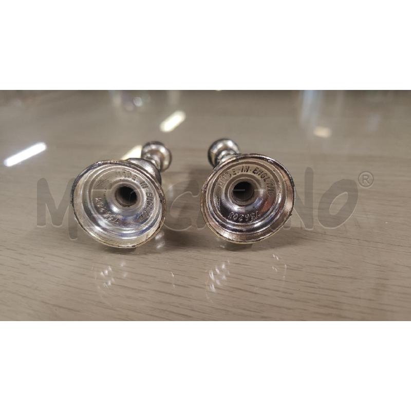 PORTA CANDELA 2 PZ METALLO H.7 MADE IN ENGLAND | Mercatino dell'Usato Vinci - fraz. sovigliana 2