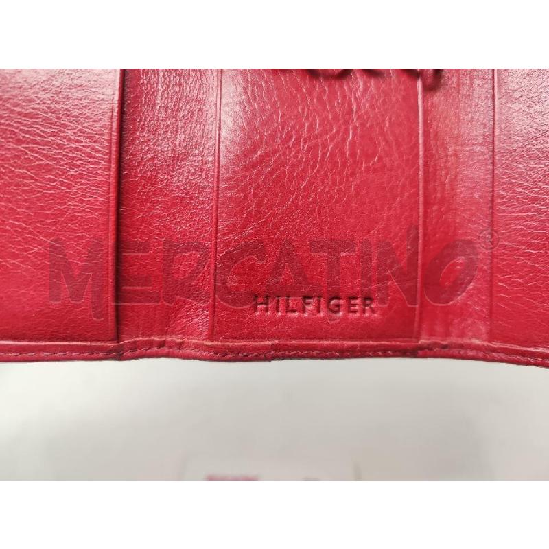 PORTA CHIAVI HILFINGER PELLE ROSSO  | Mercatino dell'Usato Vinci - fraz. sovigliana 3