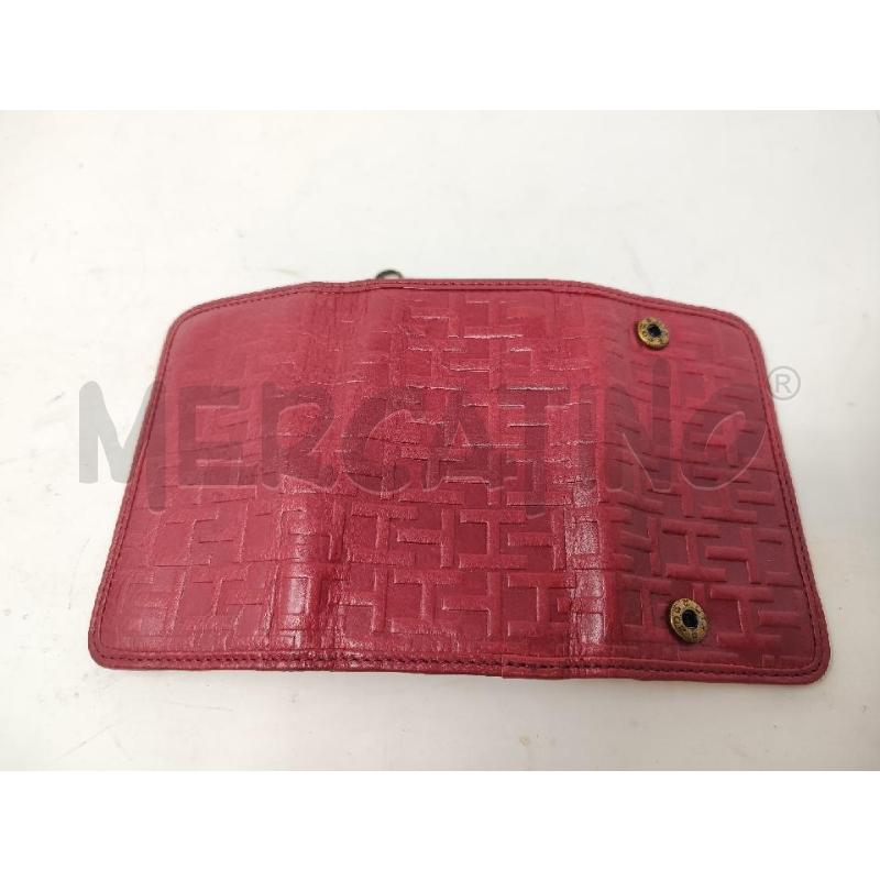 PORTA CHIAVI HILFINGER PELLE ROSSO  | Mercatino dell'Usato Vinci - fraz. sovigliana 4