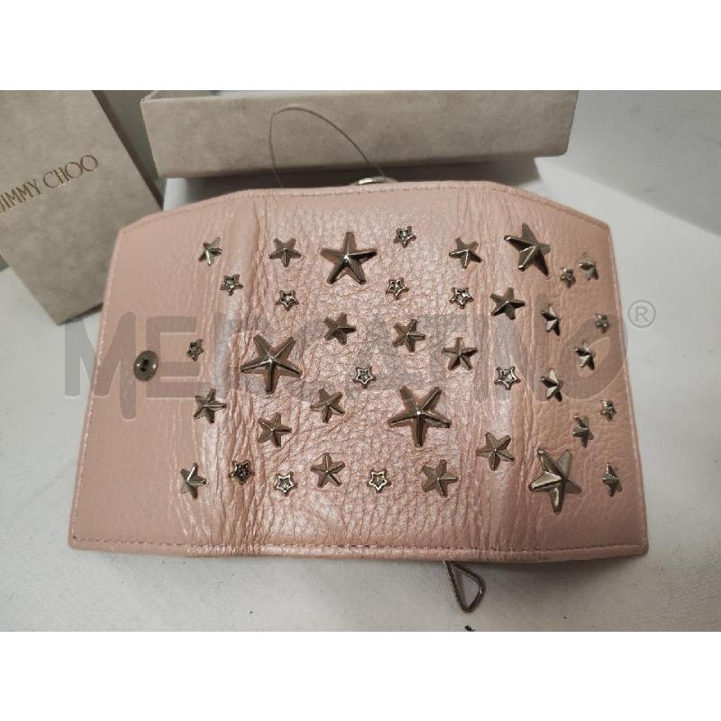 PORTA CHIAVI PELLE JIMMY CHOO PELLE ROSA STELLE NUOVO | Mercatino dell'Usato Vinci - fraz. sovigliana 3