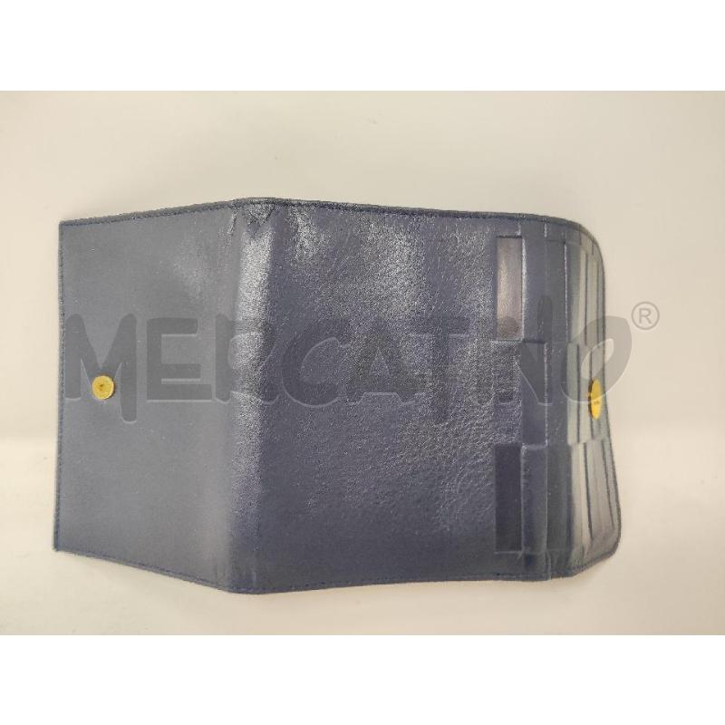 PORTA FOGLIO PELLE FANTONI BLU NUOVO | Mercatino dell'Usato Vinci - fraz. sovigliana 3
