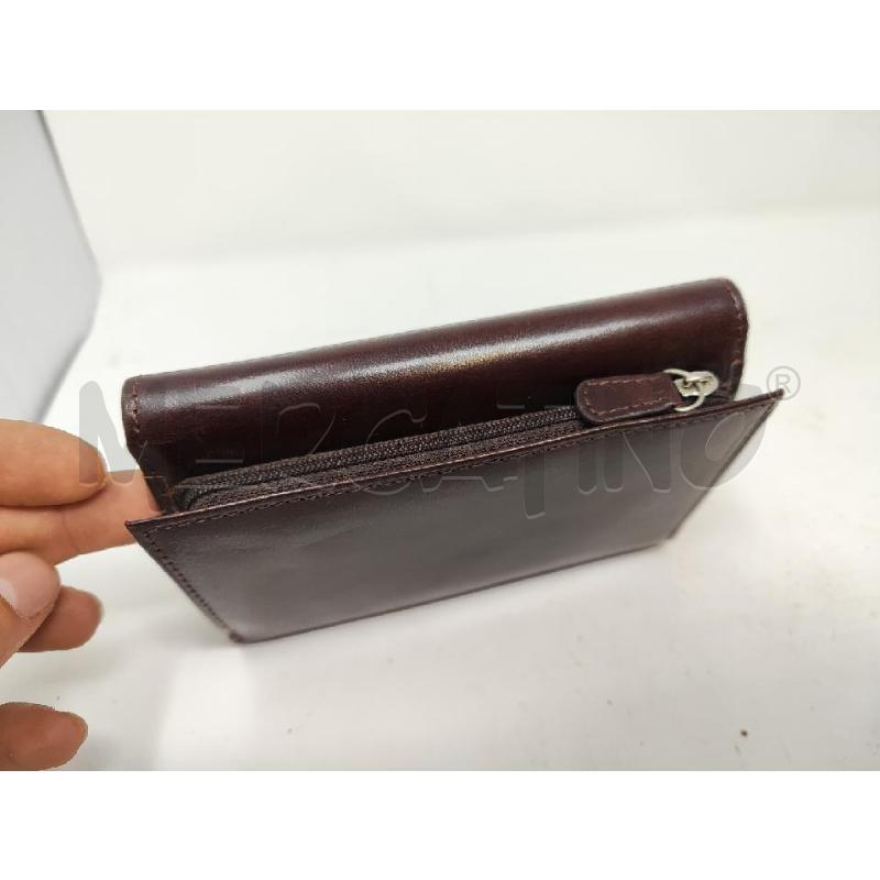 PORTA FOGLIO PELLE MARRONE FIRENZE NUOVO | Mercatino dell'Usato Vinci - fraz. sovigliana 3
