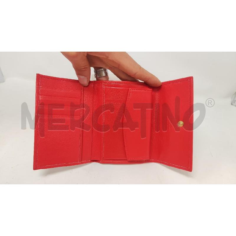PORTA FOGLIO PELLE PITONATO ANTONINI ROSSO NUOVO | Mercatino dell'Usato Vinci - fraz. sovigliana 2
