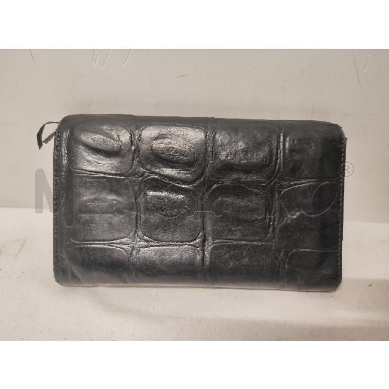 PORTA FOGLIO PELLE ROBERTO CAVALLI FREEDOM NERO BORCHIE | Mercatino dell'Usato Vinci - fraz. sovigliana 4