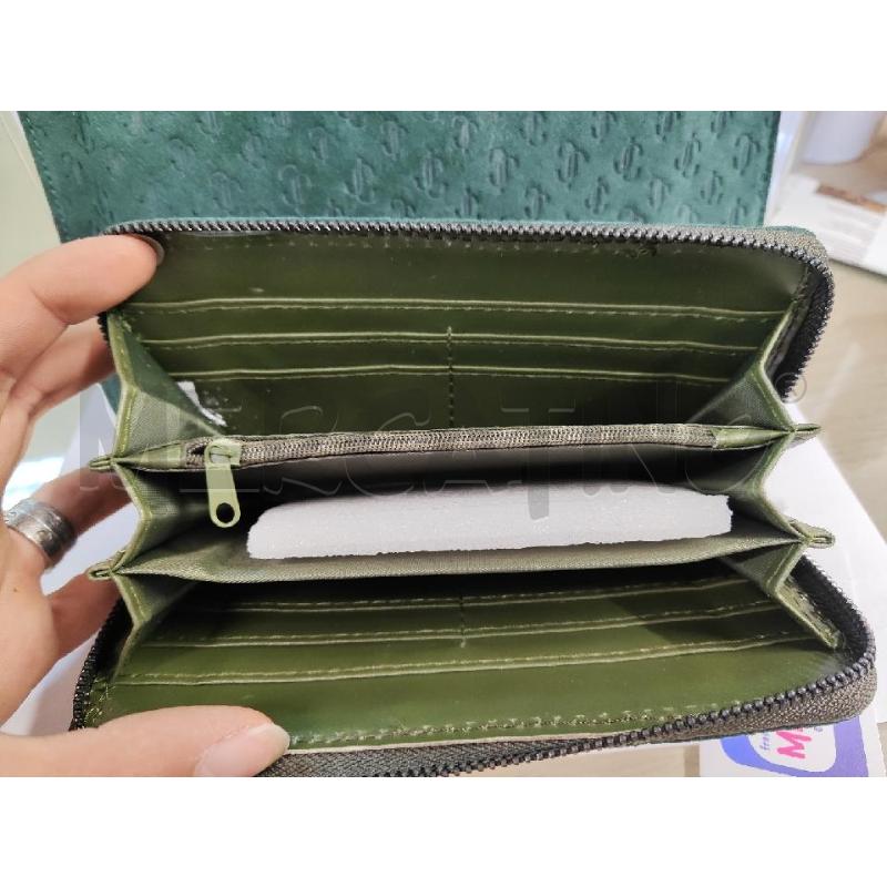 PORTA FOGLIO PELLE + BUSTINA SCAMOSCIATI VERDI NUOVI | Mercatino dell'Usato Vinci - fraz. sovigliana 3