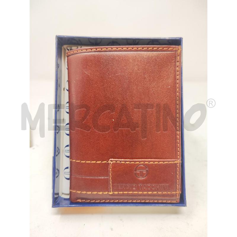 PORTA FOGLIO SERGIO TACCHINI CUOIO MARRONE | Mercatino dell'Usato Vinci - fraz. sovigliana 1