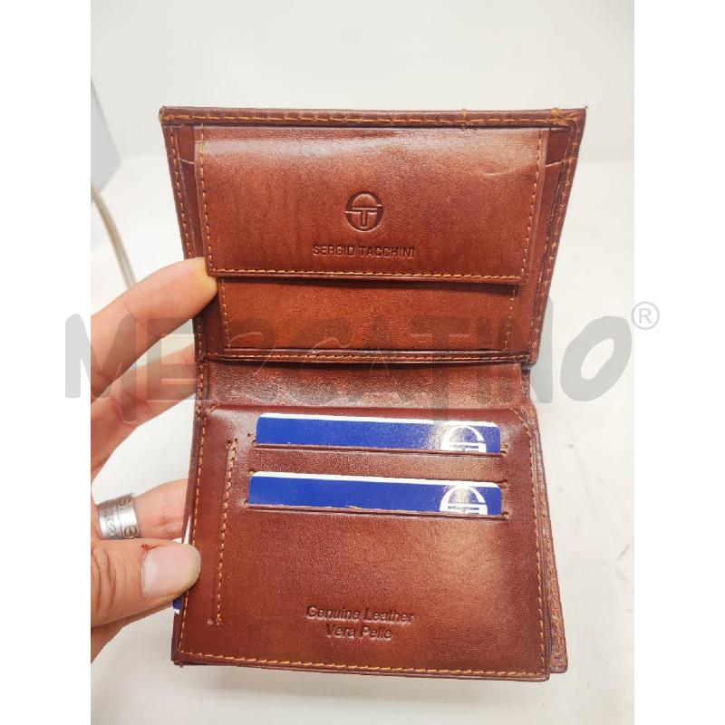 PORTA FOGLIO SERGIO TACCHINI CUOIO MARRONE | Mercatino dell'Usato Vinci - fraz. sovigliana 2