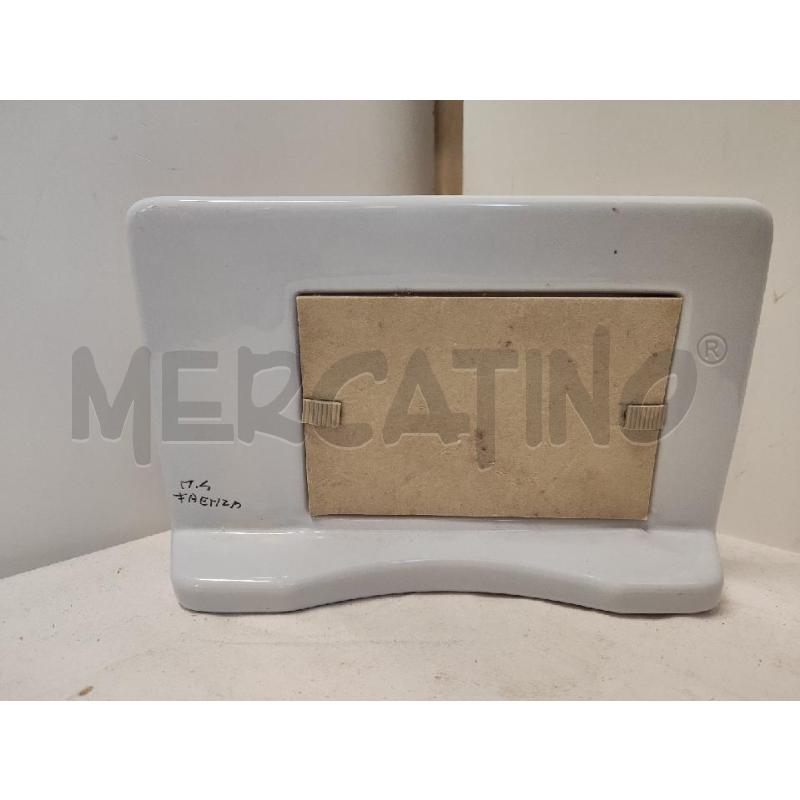 PORTA FOTO CERAMICA FAENZA INT.13X.8 EST.25X17 | Mercatino dell'Usato Vinci - fraz. sovigliana 2