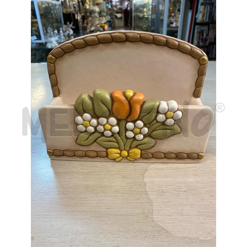 PORTA LETTERE CERAMICA THUN CON FIORI | Mercatino dell'Usato Vinci - fraz. sovigliana 1