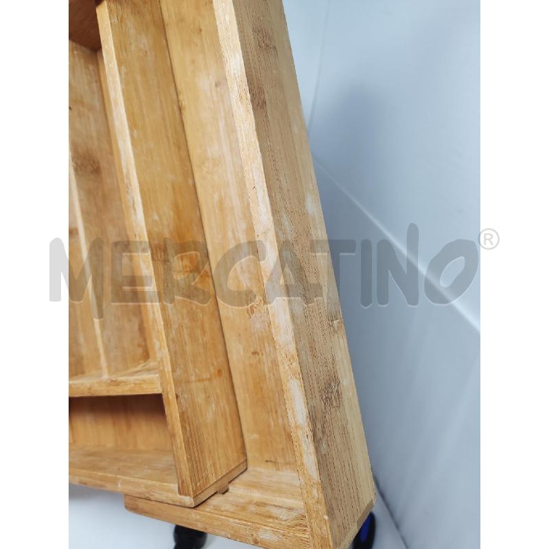 PORTA POSATE FOPPAPEDRETTI LEGNO DA CASSETTO | Mercatino dell'Usato Vinci - fraz. sovigliana 3