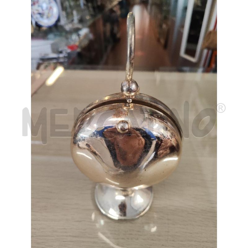 PORTA STUZZICHINI SILVER PLATE RICHIUDIBILE  | Mercatino dell'Usato Vinci - fraz. sovigliana 3