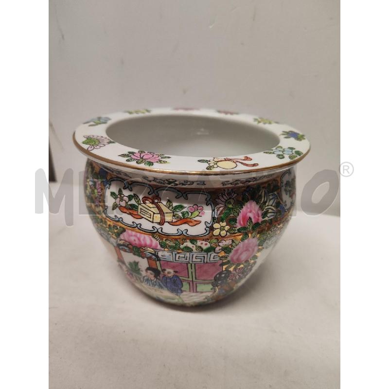 PORTA VASO CERAMICA CINESE D.13 H.14 | Mercatino dell'Usato Vinci - fraz. sovigliana 1