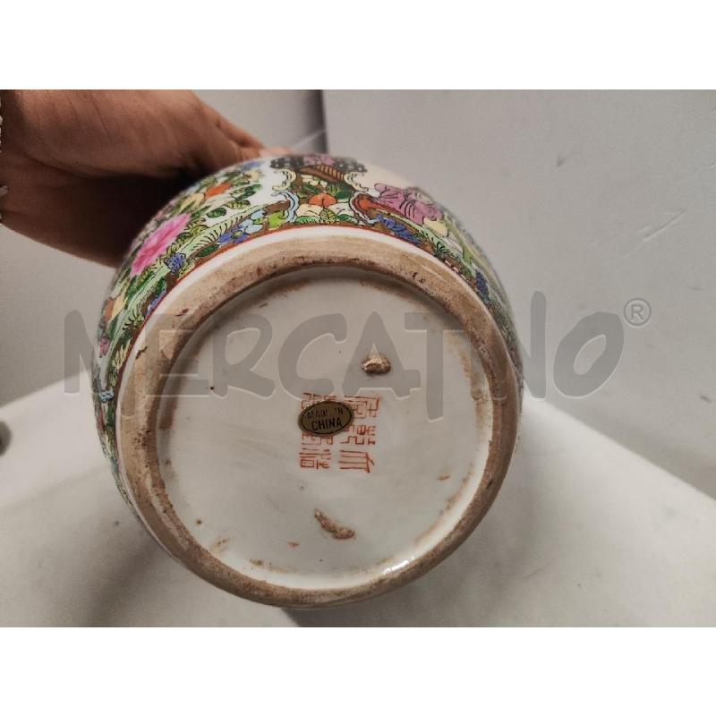 PORTA VASO CERAMICA CINESE D.13 H.14 | Mercatino dell'Usato Vinci - fraz. sovigliana 3