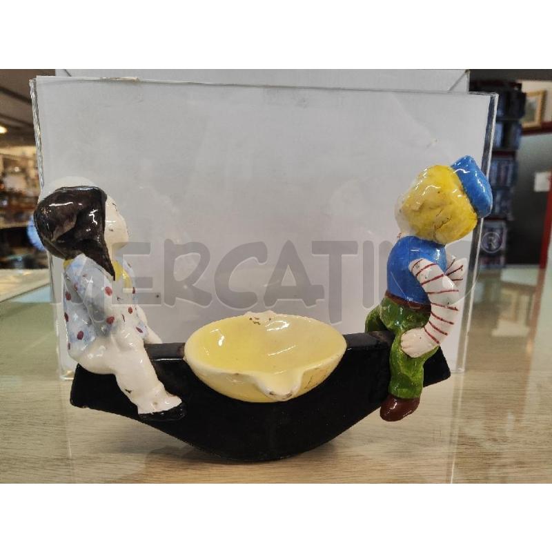 POSA CENERE CORONETTI CUNARDO CERAMICA 2 BIMBI  | Mercatino dell'Usato Vinci - fraz. sovigliana 2