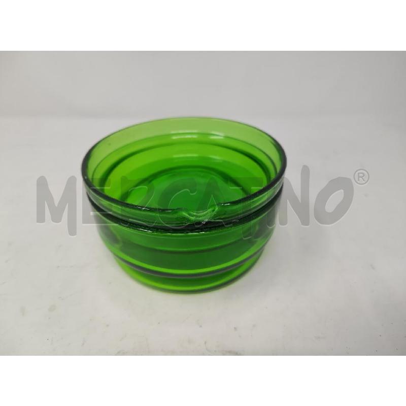 POSA CENERE VETRO TONDO VERDE | Mercatino dell'Usato Vinci - fraz. sovigliana 1