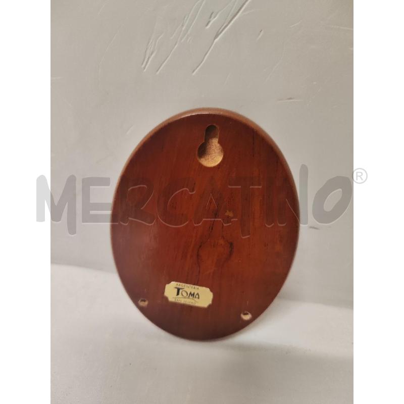 QUADRETTINO OVALE ARGENTATO MADONNA CON BIMBO | Mercatino dell'Usato Vinci - fraz. sovigliana 2