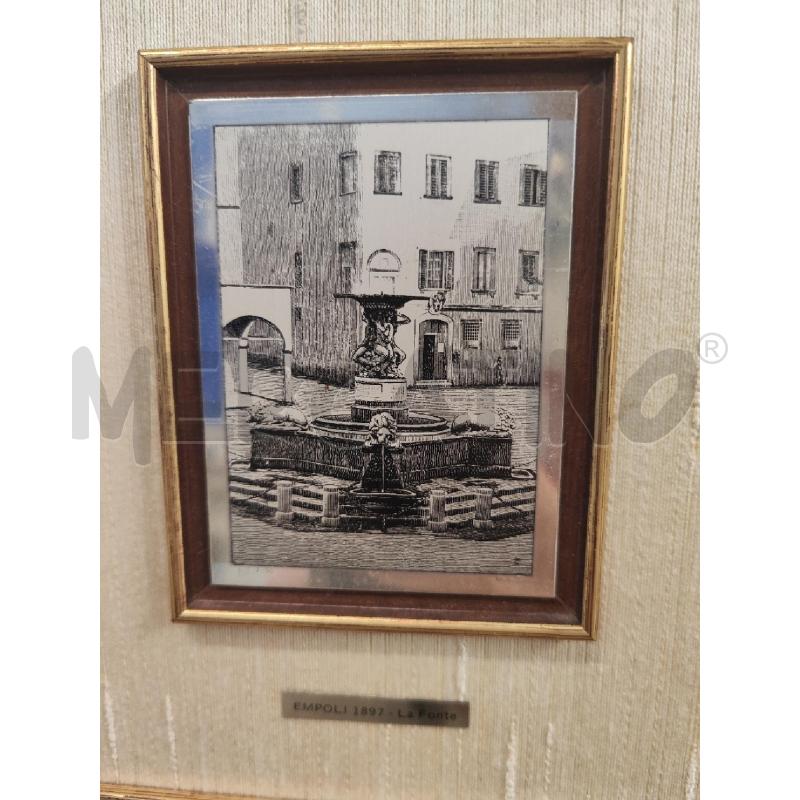 QUADRETTO 25X23 EMPOLI 1897 LA FONTE ARGENTATO | Mercatino dell'Usato Vinci - fraz. sovigliana 2