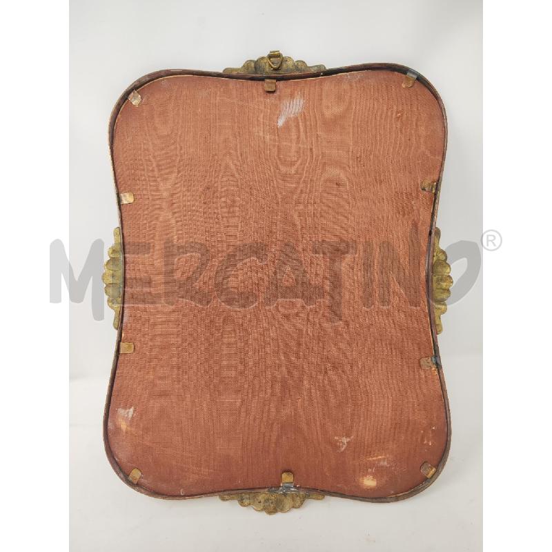 QUADRETTO MADONNA CON BIMBO BORDO VELLUTO VERDE | Mercatino dell'Usato Vinci - fraz. sovigliana 3