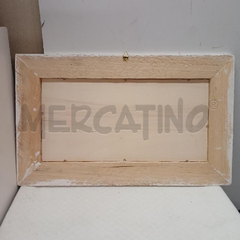 QUADRETTO STAMPA LEGNO SBIANCATO NUOVO | Mercatino dell'Usato Vinci - fraz. sovigliana 2