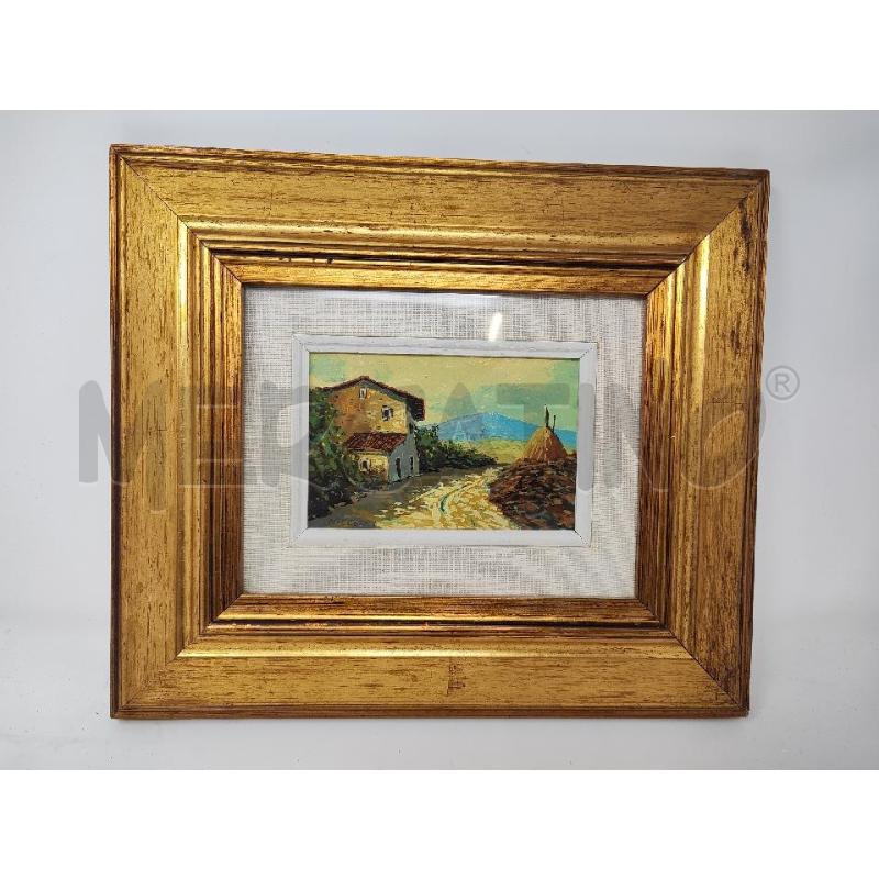 QUADRO 35X30 CASA CON PAGLIAIO | Mercatino dell'Usato Vinci - fraz. sovigliana 1