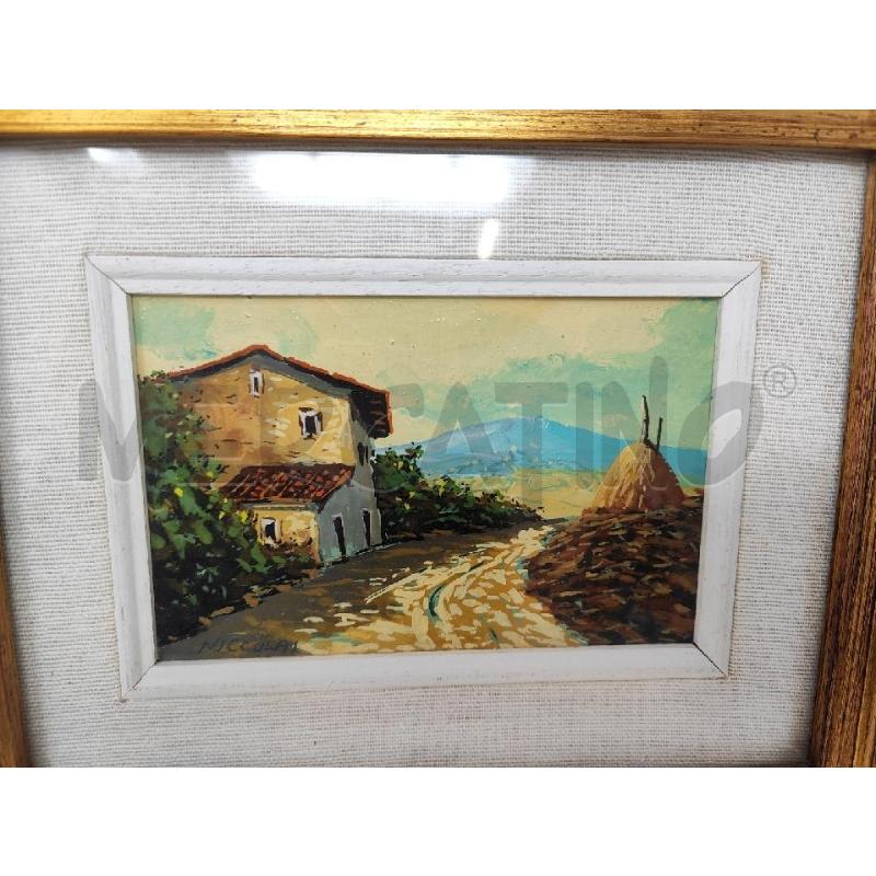 QUADRO 35X30 CASA CON PAGLIAIO | Mercatino dell'Usato Vinci - fraz. sovigliana 2