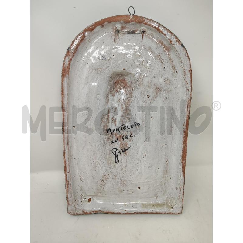 QUADRO 38X24 TERRACOTTA PADRE PIO  | Mercatino dell'Usato Vinci - fraz. sovigliana 2