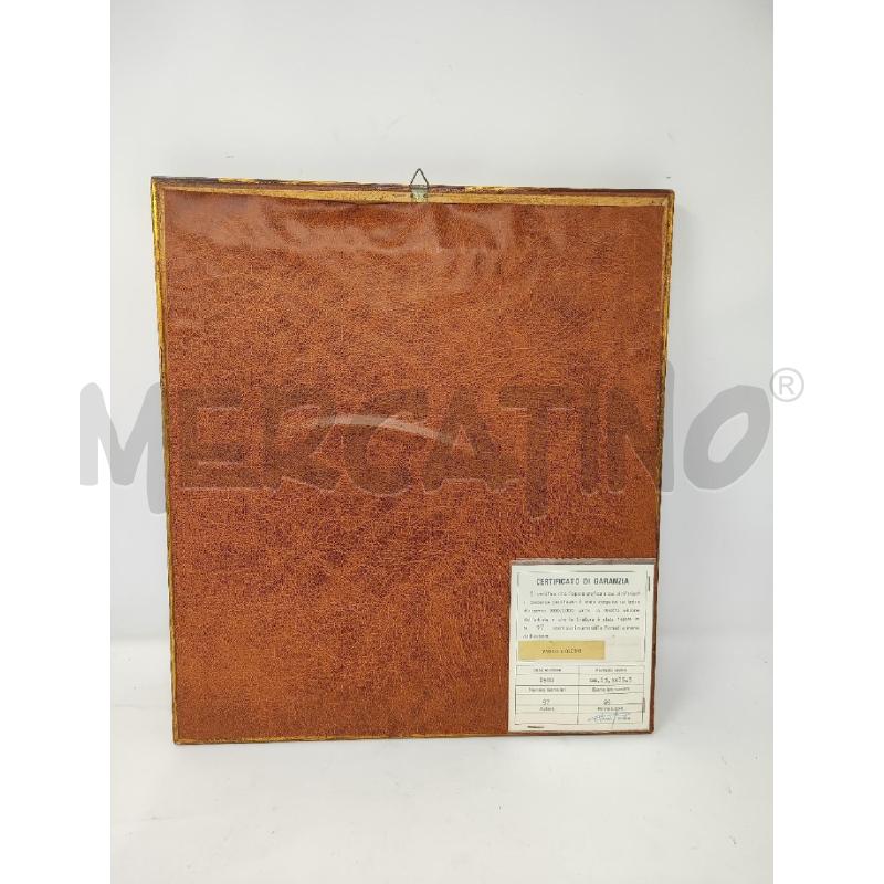 QUADRO 38X34 CIPRESSI SU LASTRA ARGENTATA PAOLO COLLINI N.97 | Mercatino dell'Usato Vinci - fraz. sovigliana 4